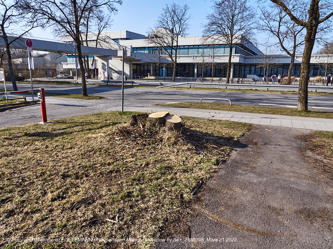 21.03.2022 - Baustelle am Haus für Kinder in Neuperlach